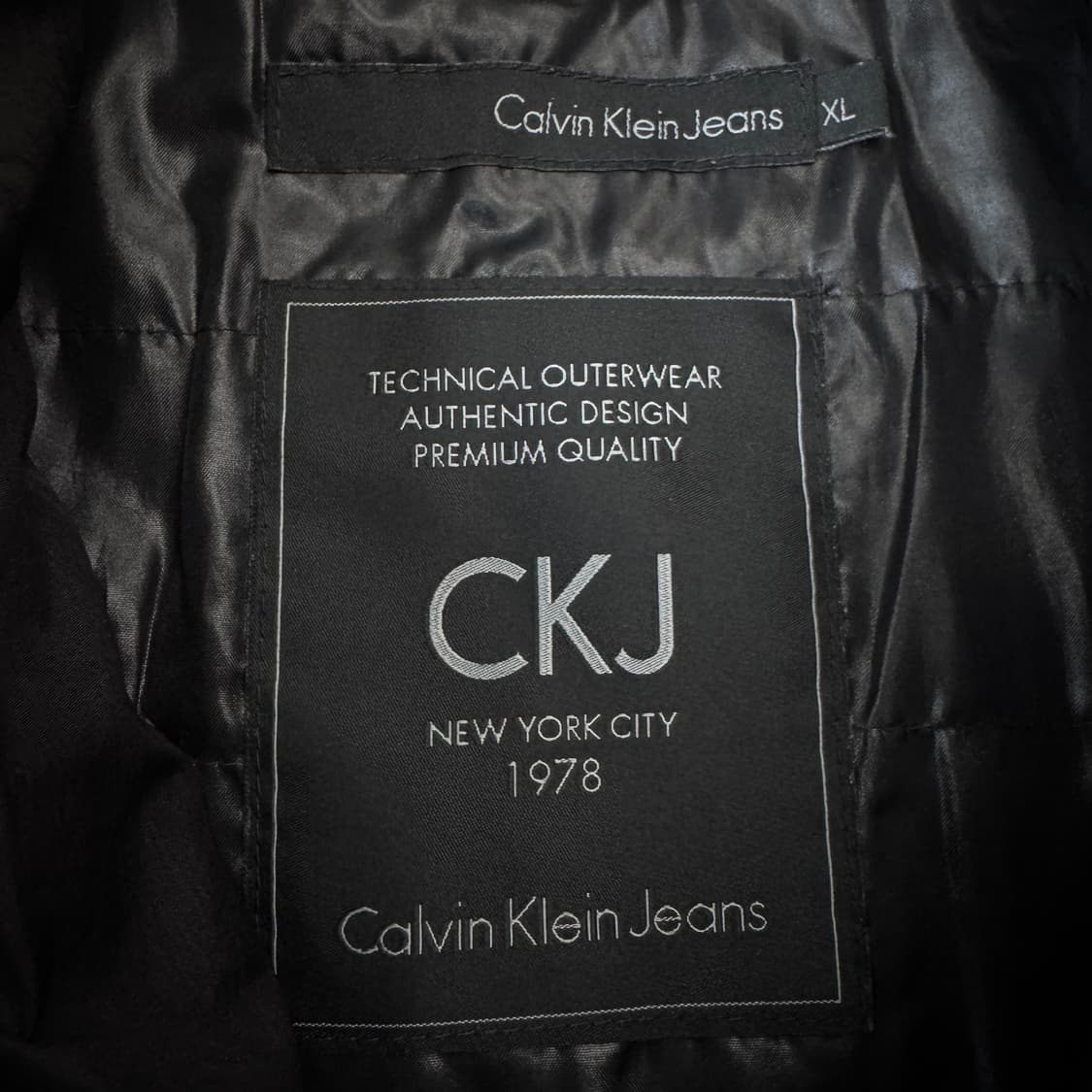캘빈클라인 나일론 바이커 점퍼 자켓 상품이미지5