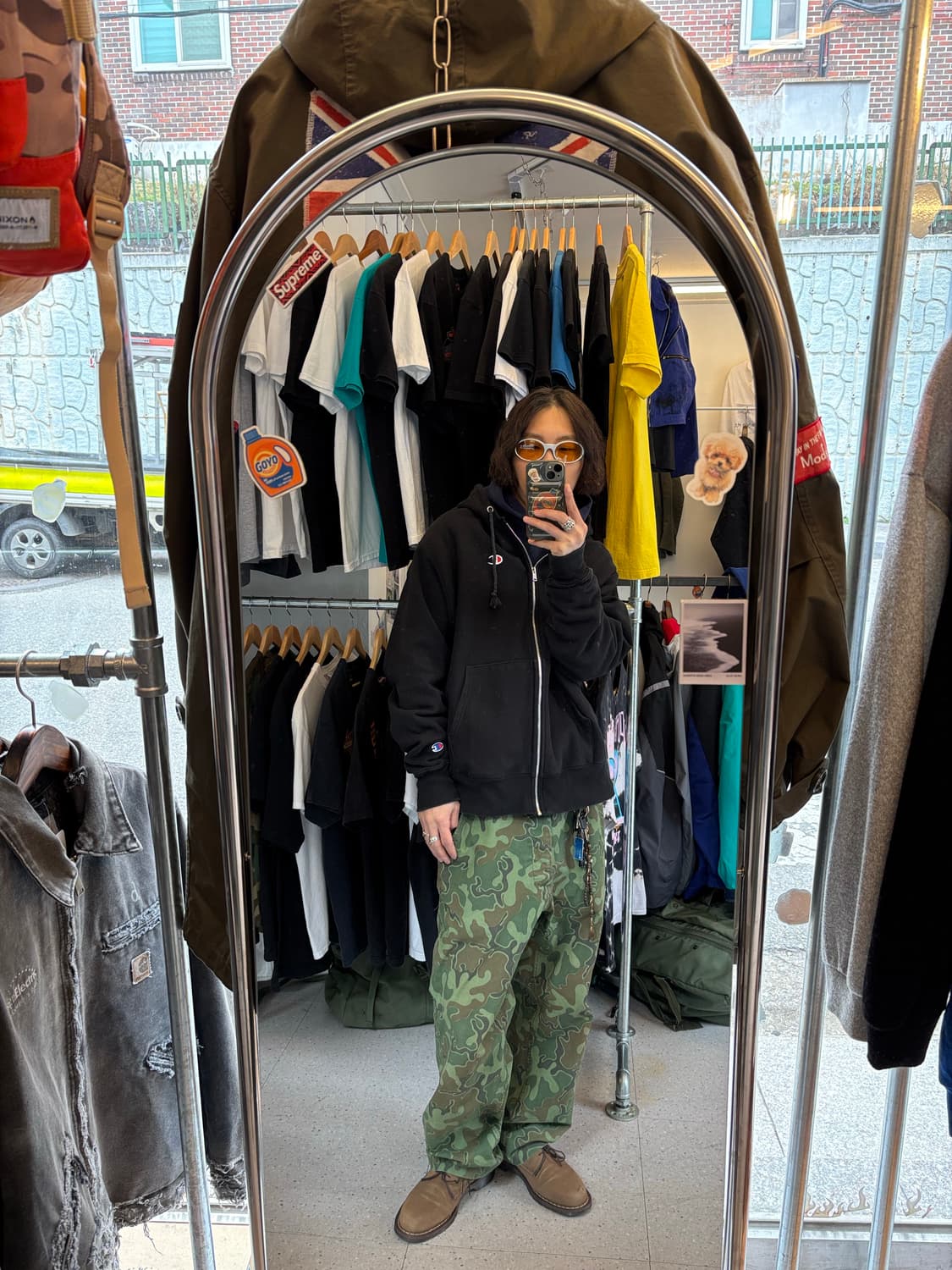 챔피온 리버스위브 집업후디 상품이미지5