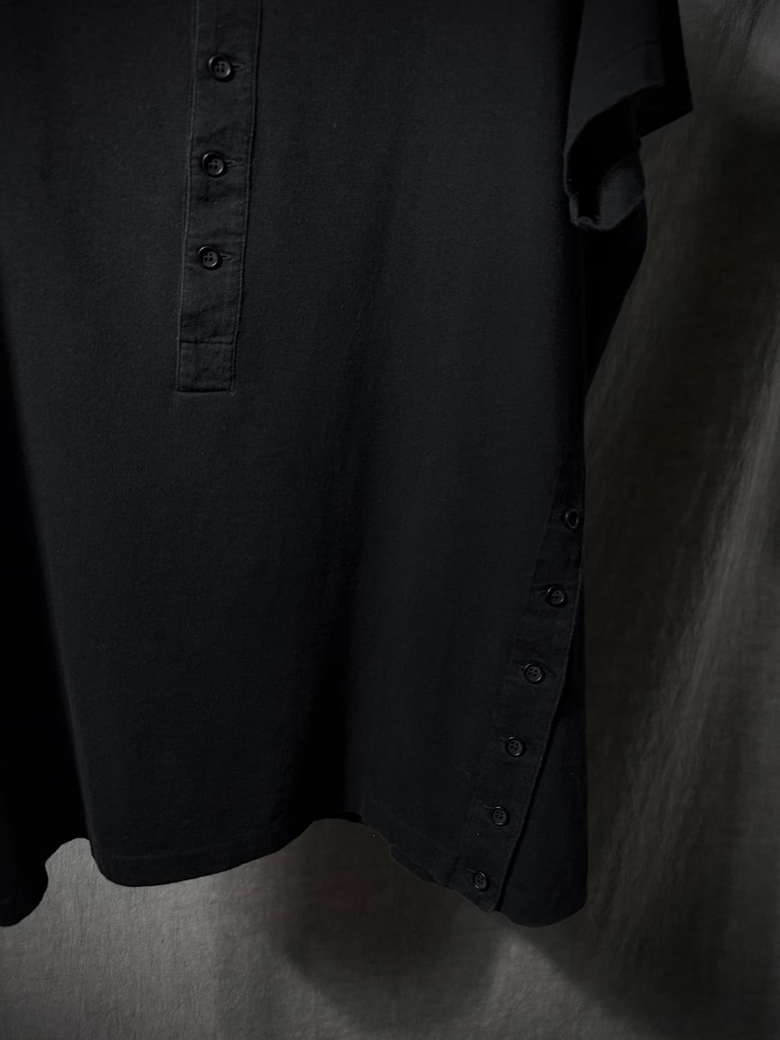 Yohji Yamamoto Pour Homme Henley Neck 상품이미지7