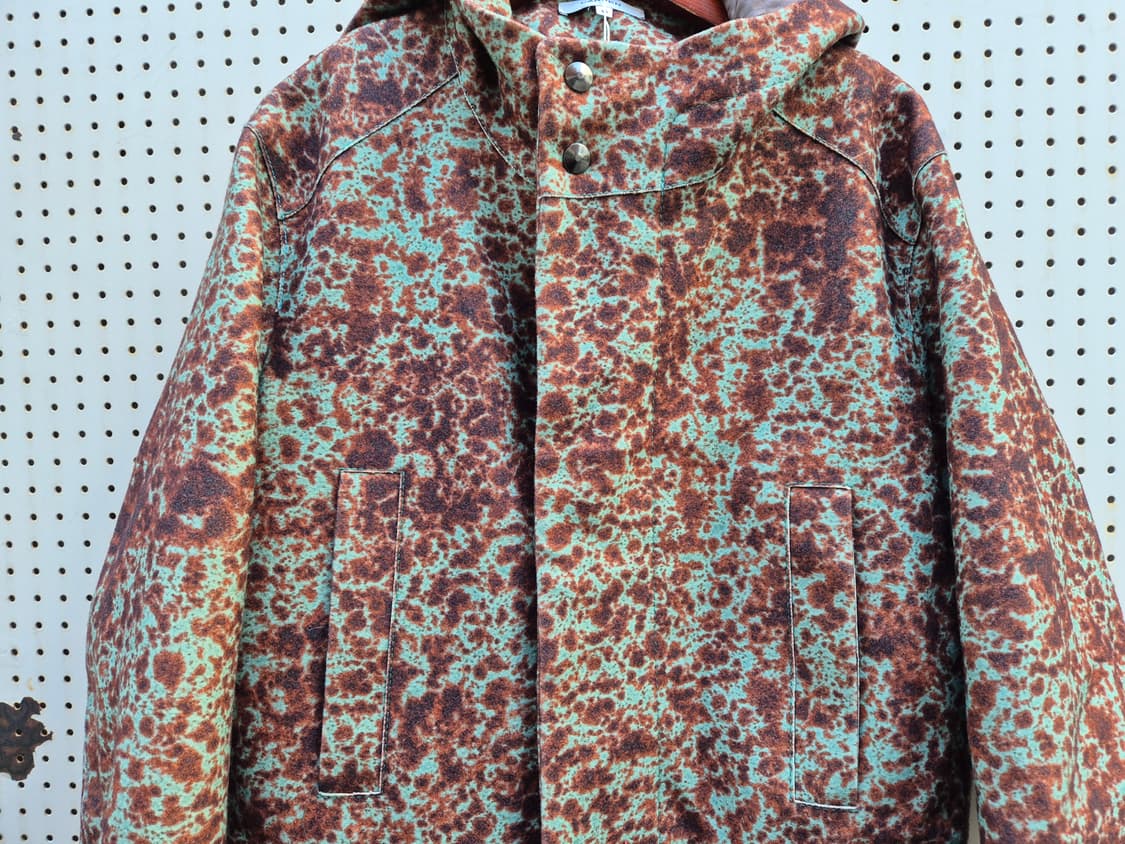 CARVEN 레오파드 울 모즈 파카 상품이미지2