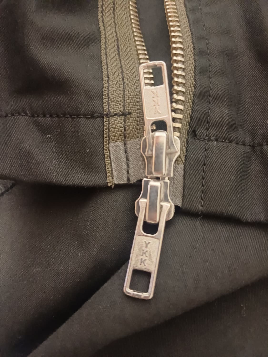 [M] 프리즘웍스 FULL ZIP SHIRT JACKET (블랙/A급) 상품이미지6