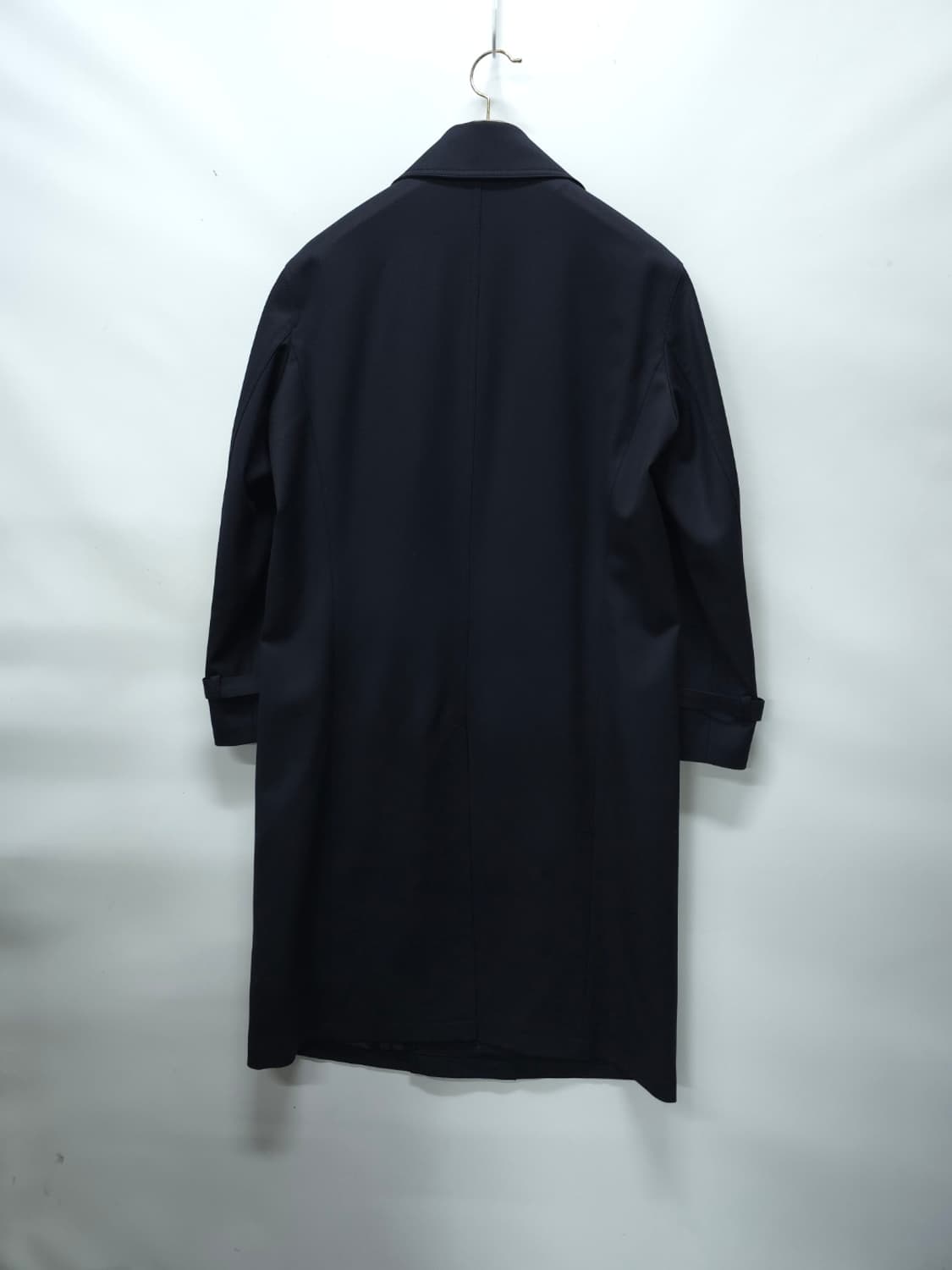 (새상품급) 쿠어 울 더블 트렌치 코트 (네이비) 상품이미지5