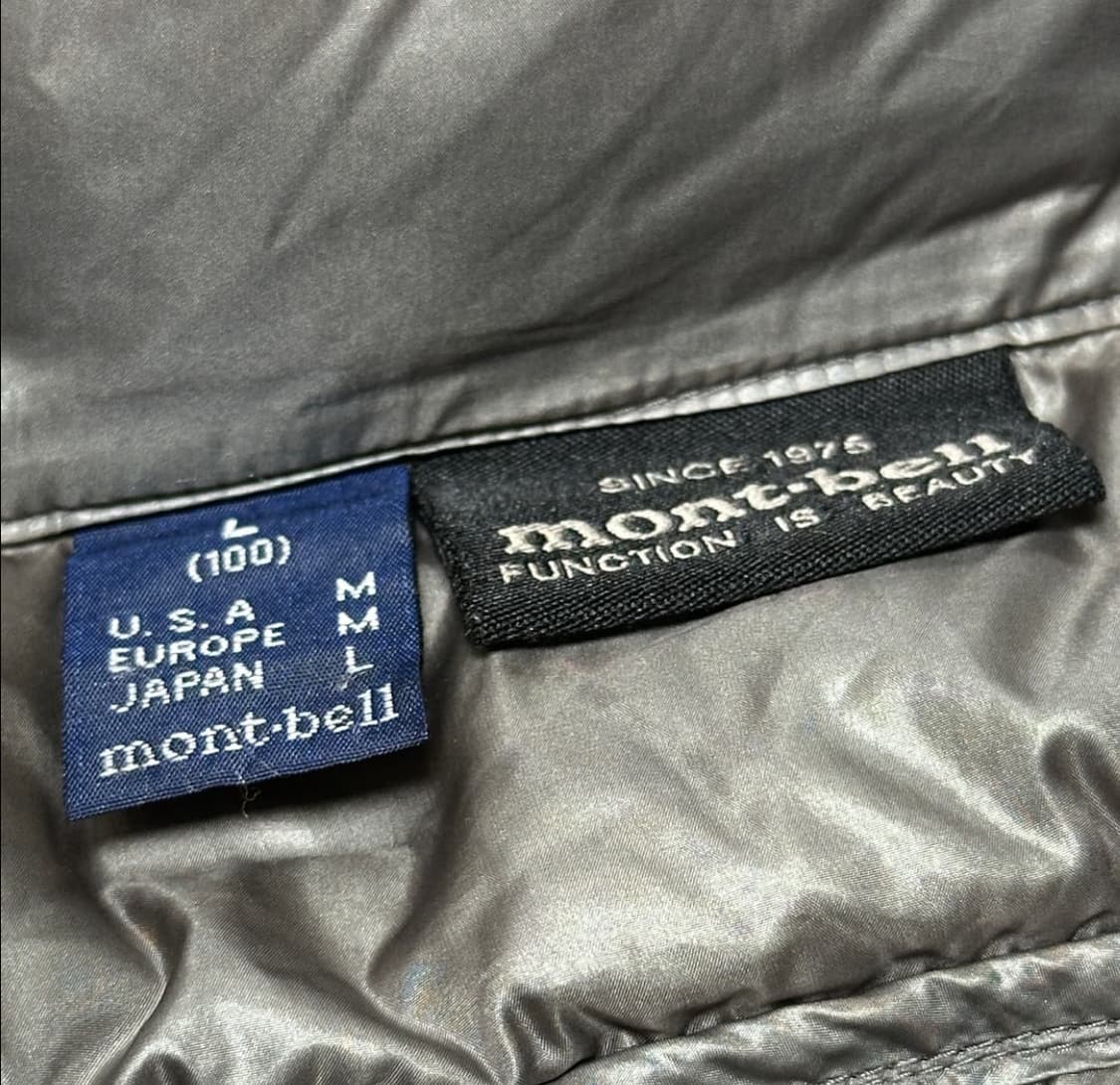 montbell 800FP pertex 경량 패딩 상품이미지7