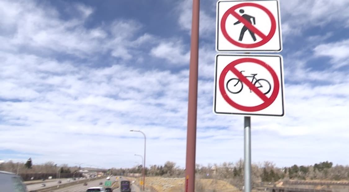 빈티지 소품 미국 보행 금지 표지판 상품이미지2