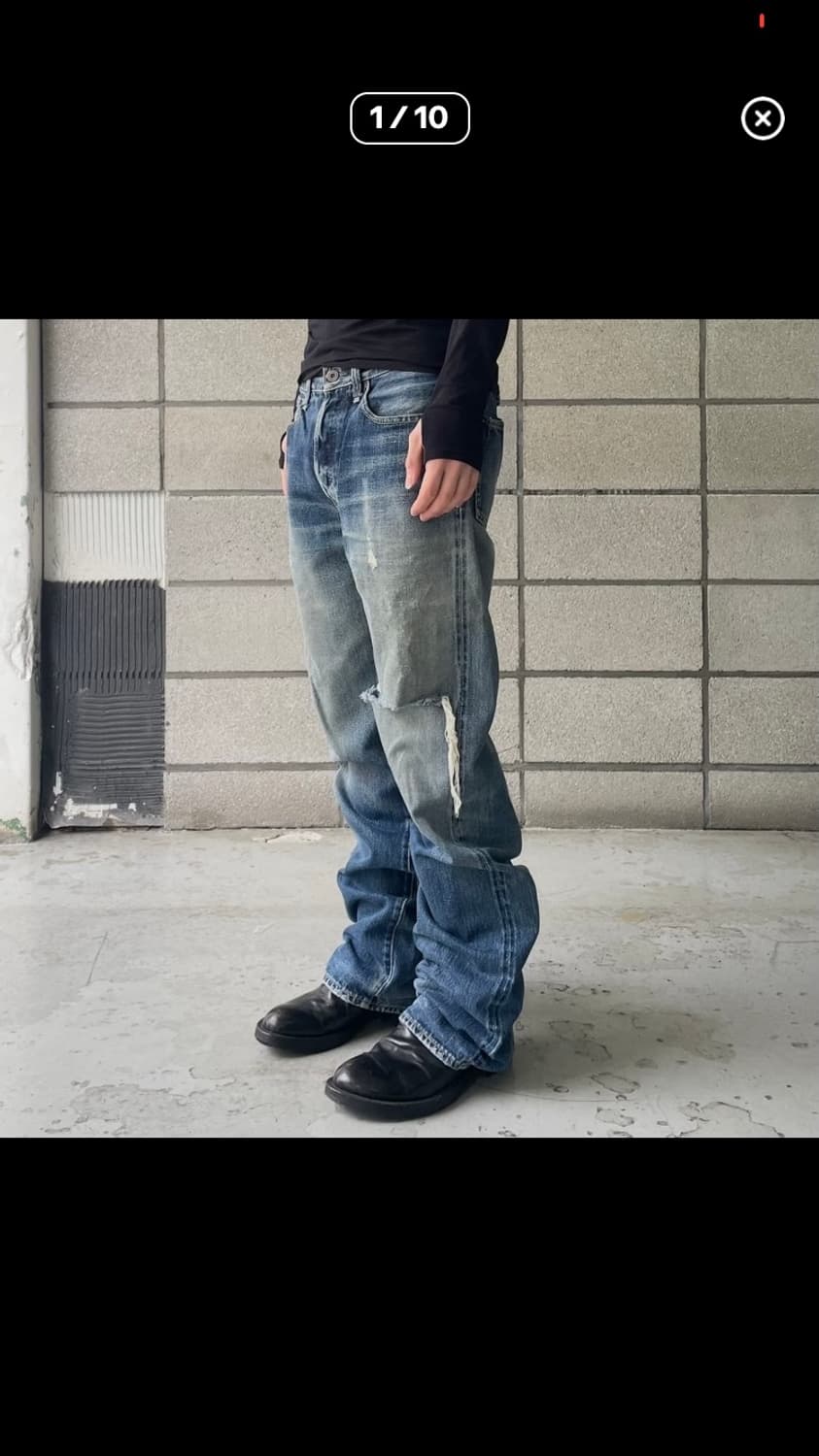 캐피탈 신치백 데님 상품이미지1