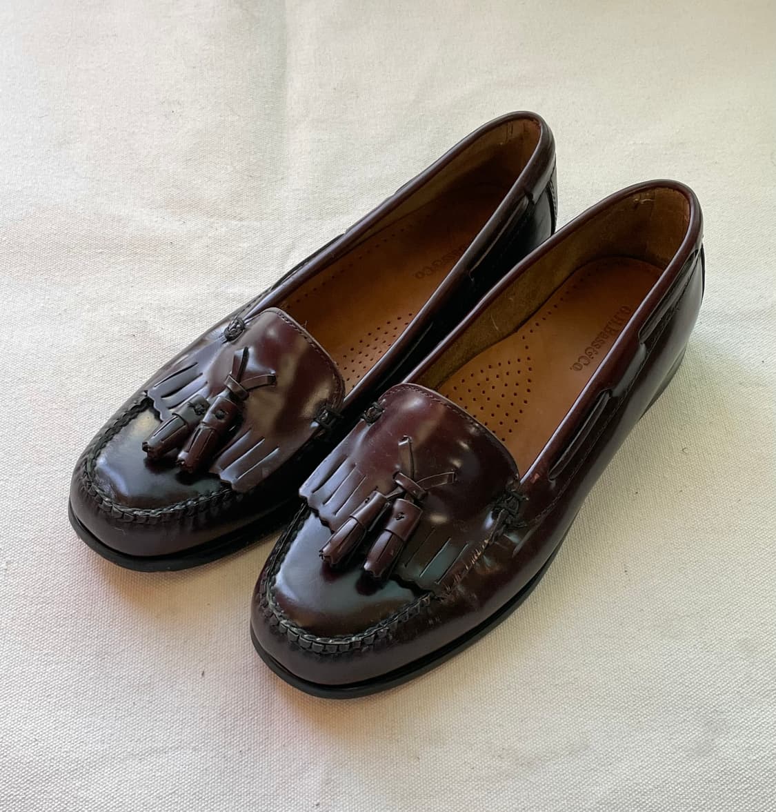 G.H. Bass / 지에이치 바스 테슬 로퍼 가죽 구두 / 다크 버건디 상품이미지1