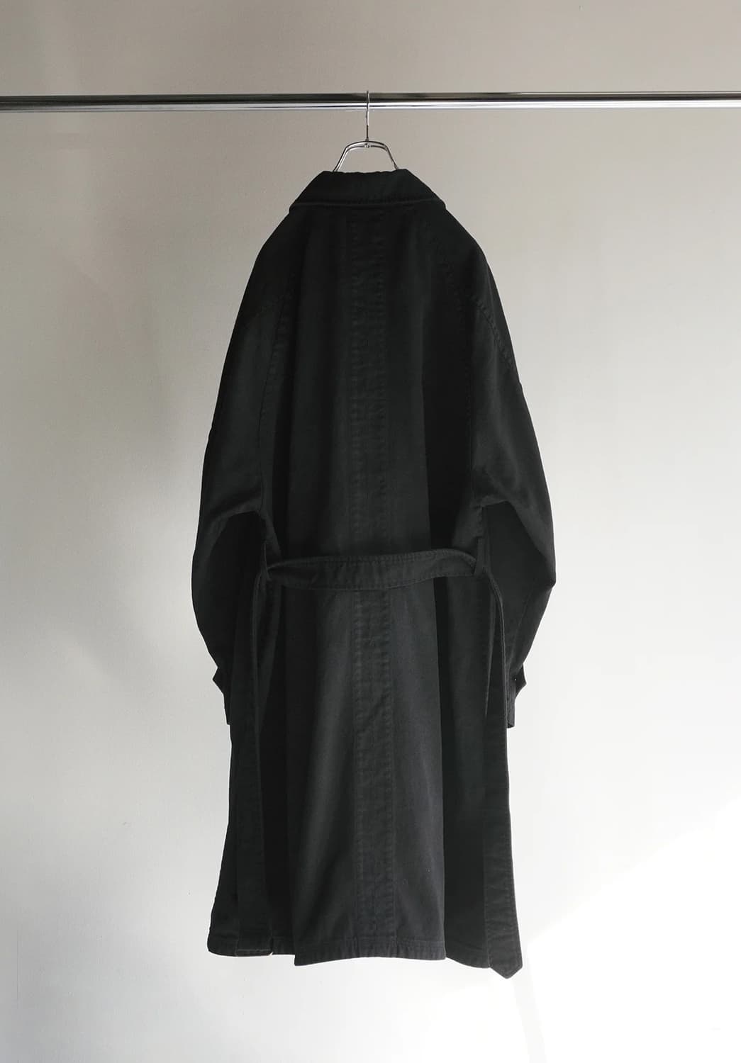 Ancellm Drill Balmacaan Coat  상품이미지3