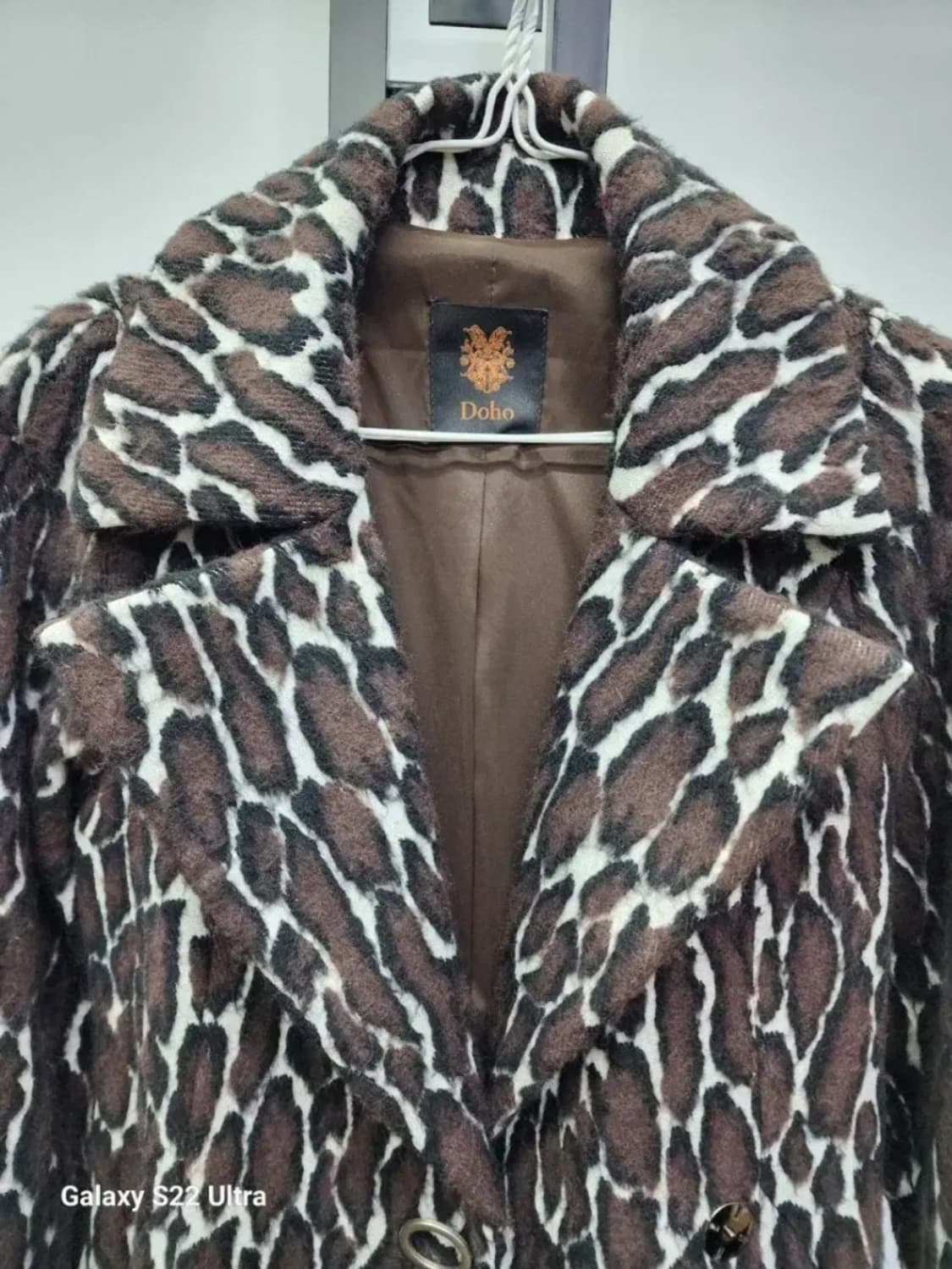 도호에이라인 호피문양코트55 상품이미지3