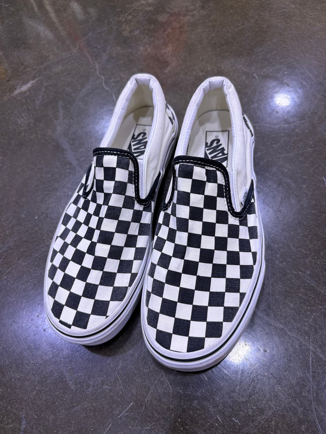 반스 체커보드 슬립온 스니커즈 260 상품이미지2