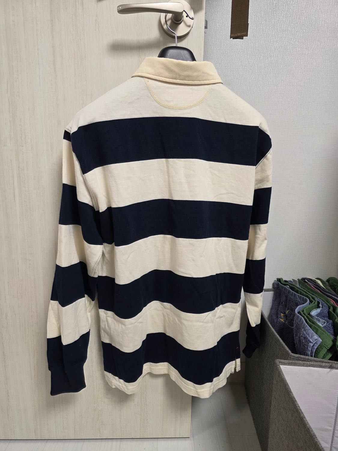 아웃스탠딩 로고 럭비 티셔츠 S 상품이미지2