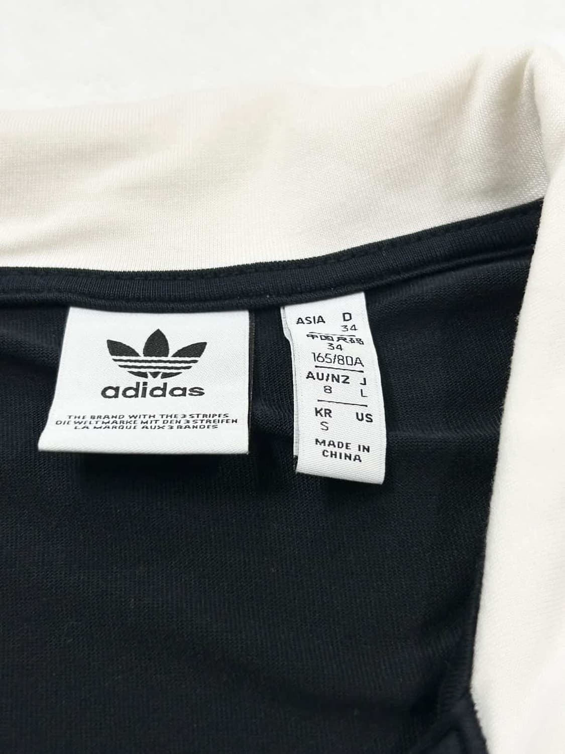 아디다스 아디컬러 카라넥 삼선 크롭 롱슬리브 상품이미지7