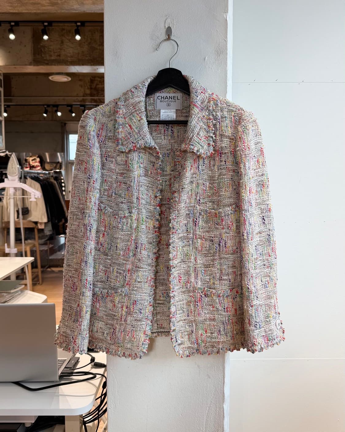 샤넬 멀티컬러 트위드 셋업  상품이미지2