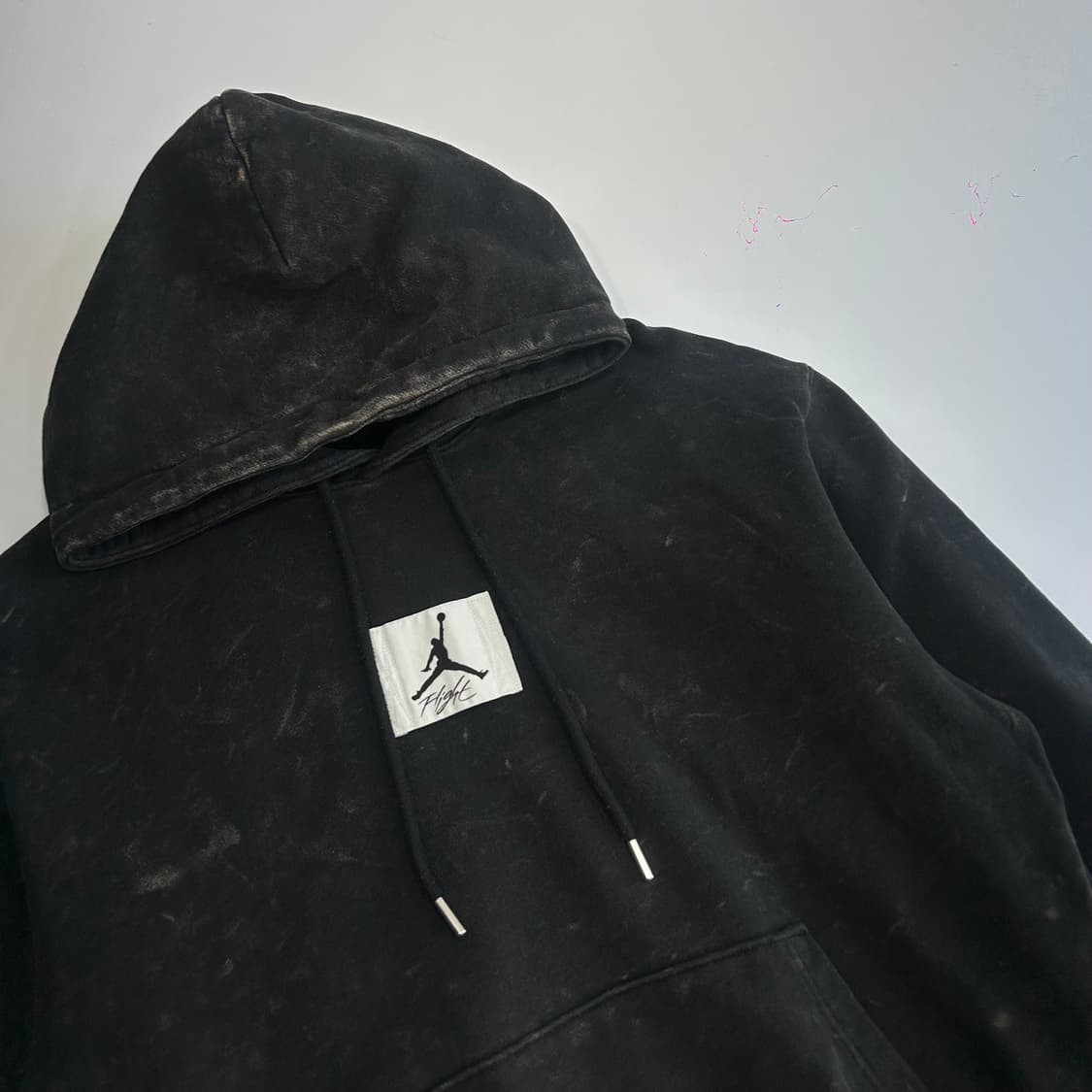 Jordan 조던 스몰로고 블랙 포인트 후드티 상품이미지4