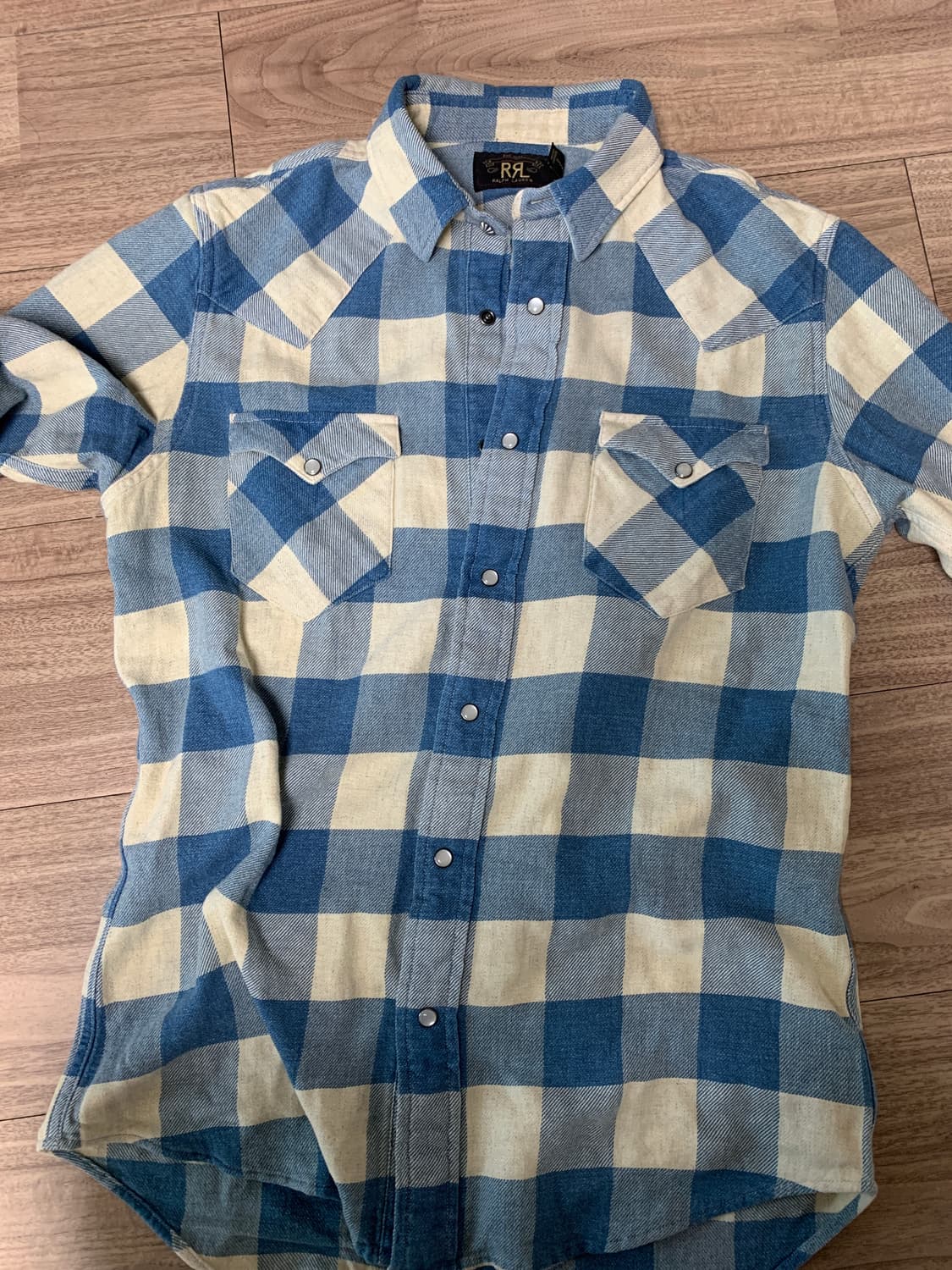 더블알엘 플레드 셔츠  상품이미지1