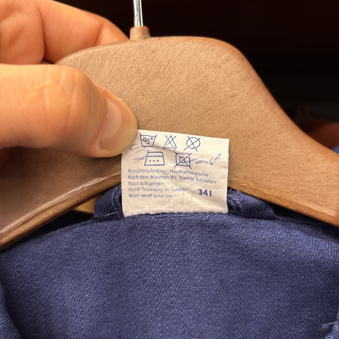 70~80s 헤링본 트윌 프렌치 워크자켓 / 초어자켓 독일생산 N979 상품이미지8