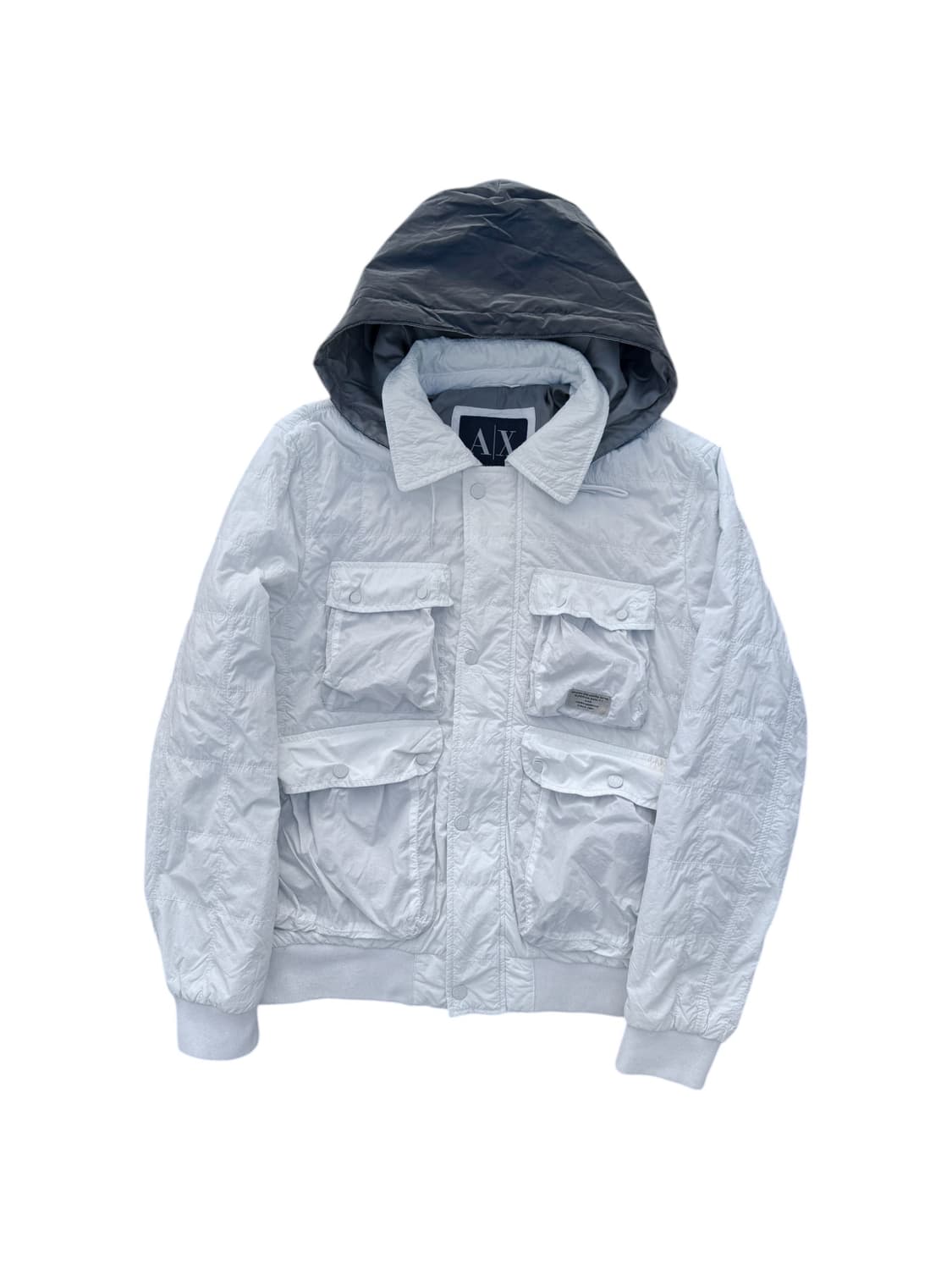 Armani Exchange 알마니 리플렉티브 후디 유틸리티 자켓 상품이미지1