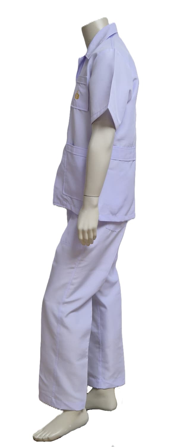 국군 구형 군의관 의사 가운 전투복 세트 (L) 상품이미지2