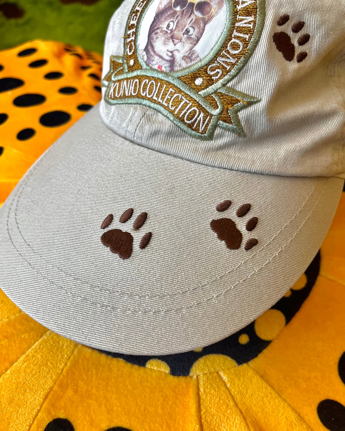 1990s KUNIO COLLECTION Cats Point Cap 상품이미지6
