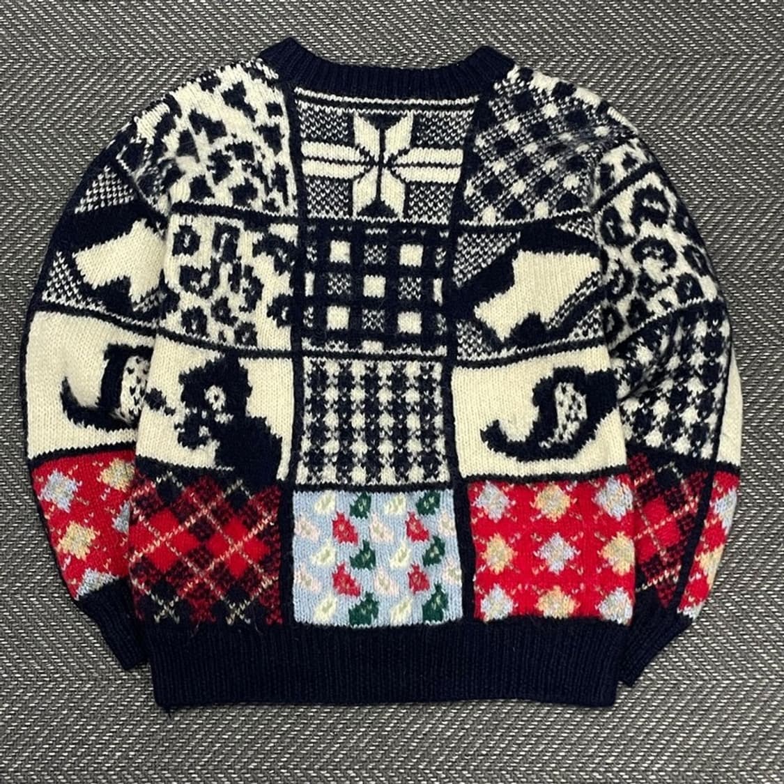 모리걸 뜨개 핸드 울 니트 v0211  상품이미지2