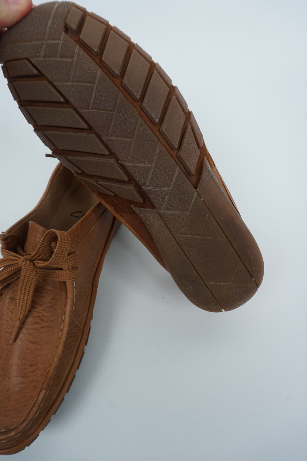 CLARKS leather moccasins (255mm) 상품이미지5
