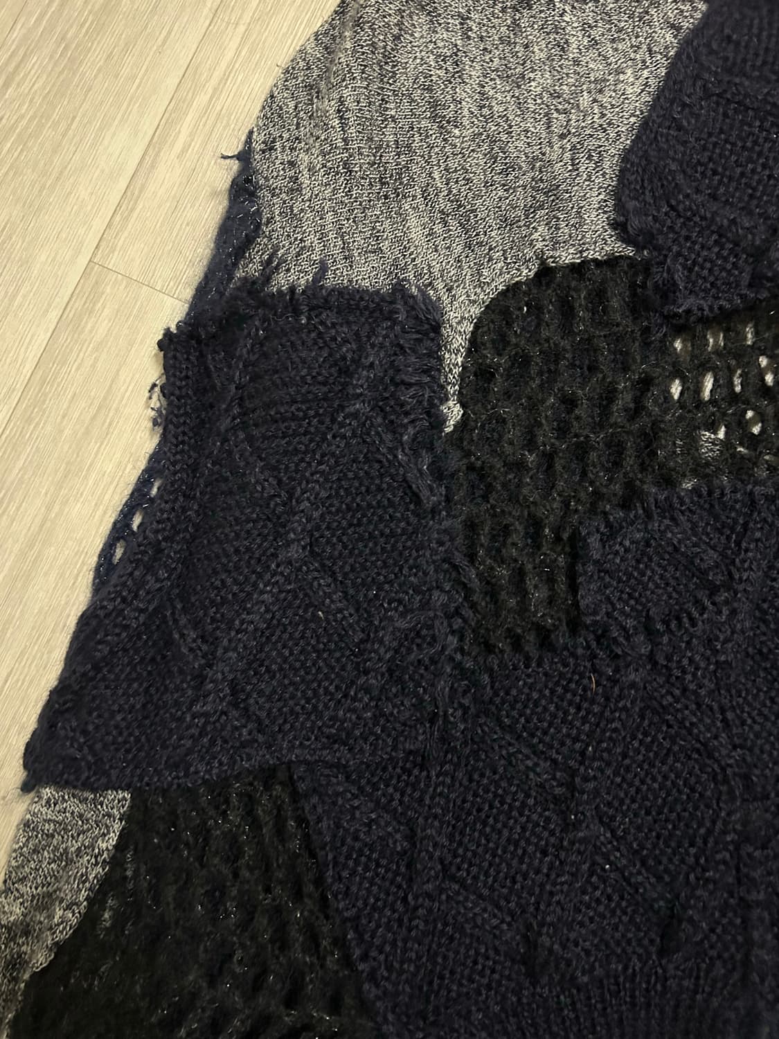 준야 와타나베&꼼데가르송 민소매 니트 상품이미지8