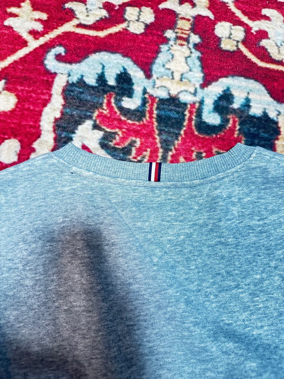 타미힐피거 빅로고 프린팅 맨투맨 M 상품이미지5