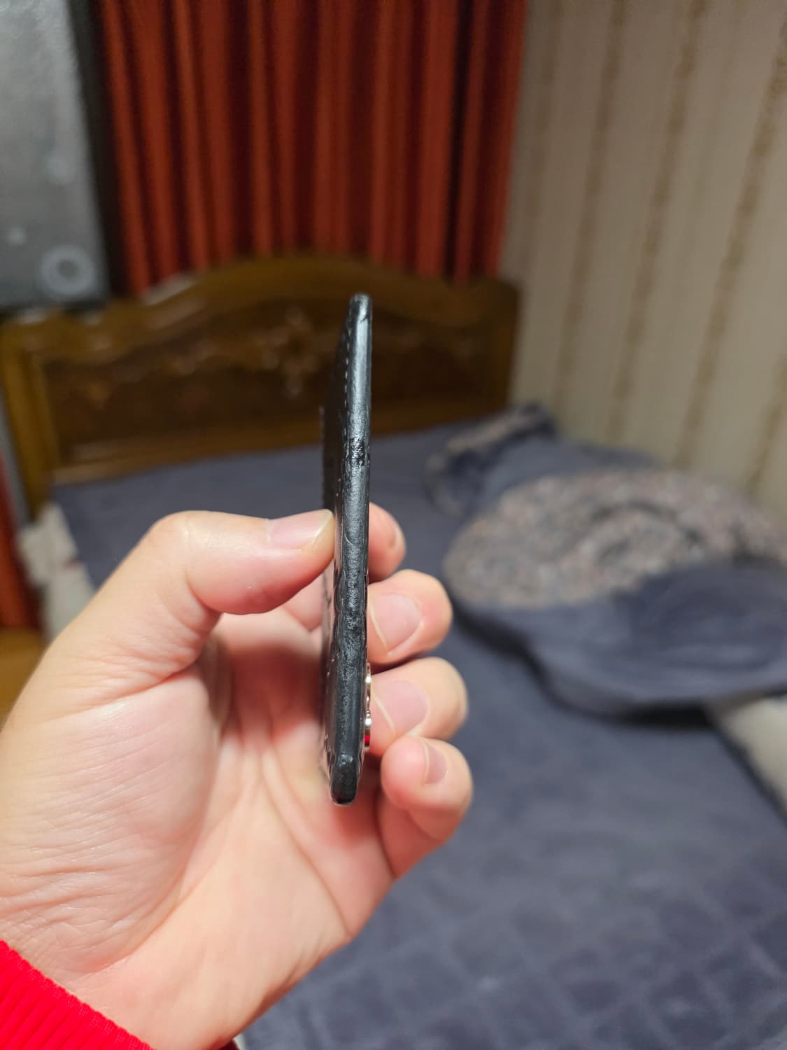 (정품) 구찌 시그니처 GG 로고 카드지갑/남녀공용/검정/개인/팝니다. 상품이미지7