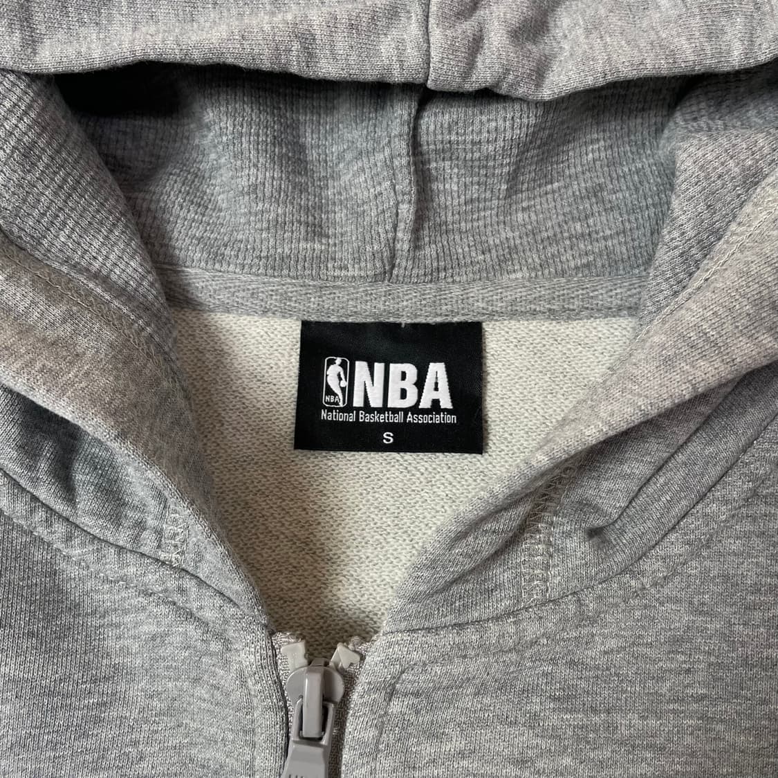 NBA 그레이 로고프린팅 후드집업 S 상품이미지4