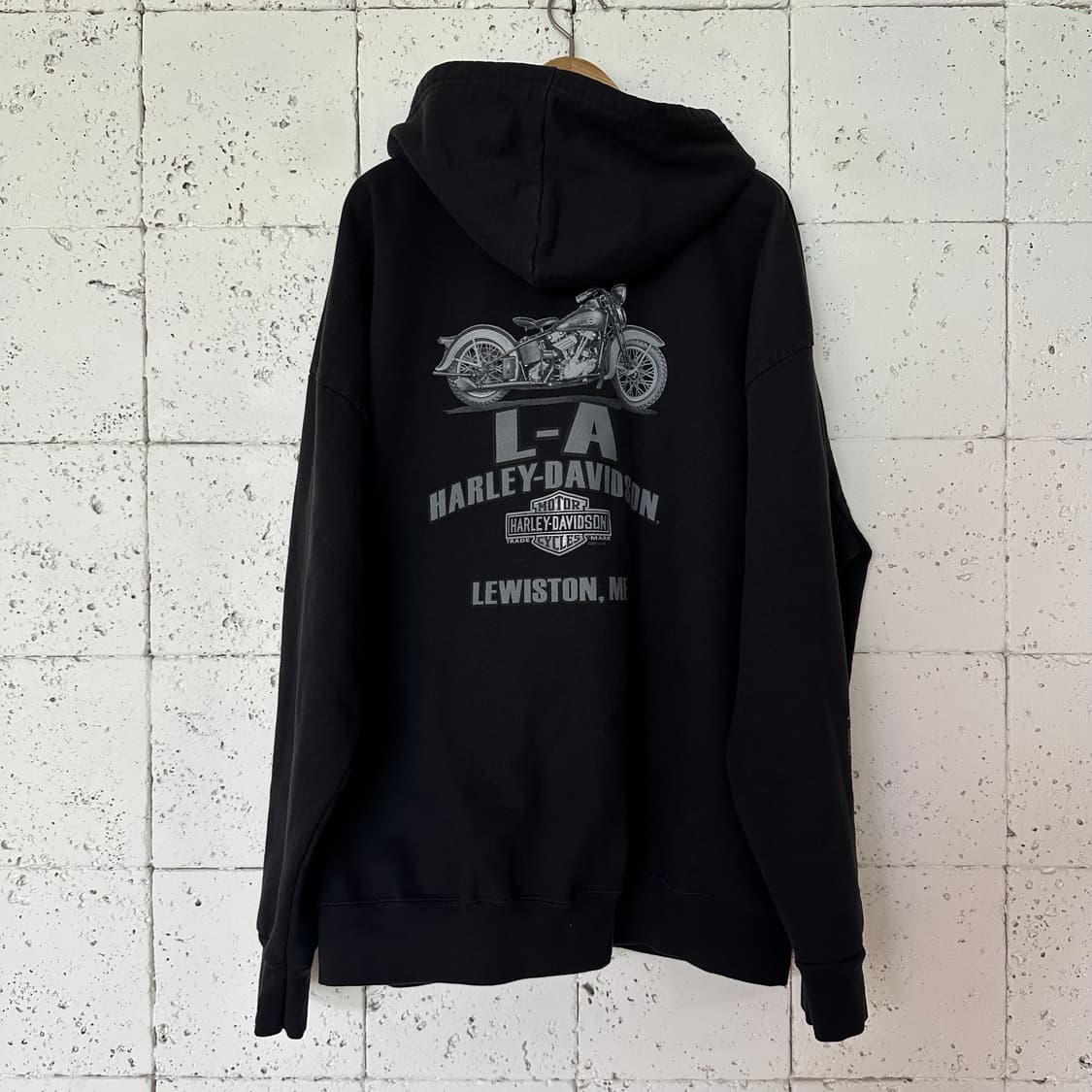 XL 할리데이비슨 후드 집업 상품이미지6