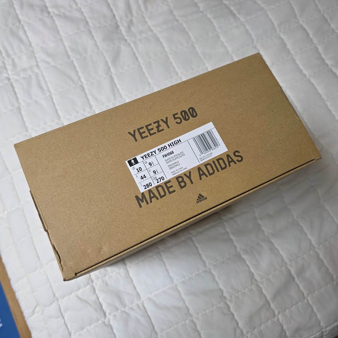 (중고) 아디다스 이지 500 하이 슬레이트 280사이즈 상품이미지10