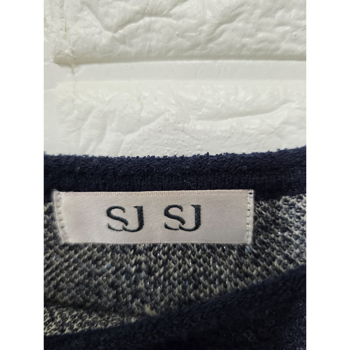 택포) 90 한섬 SJ SJ 네이비 별 패턴 원피스  상품이미지2