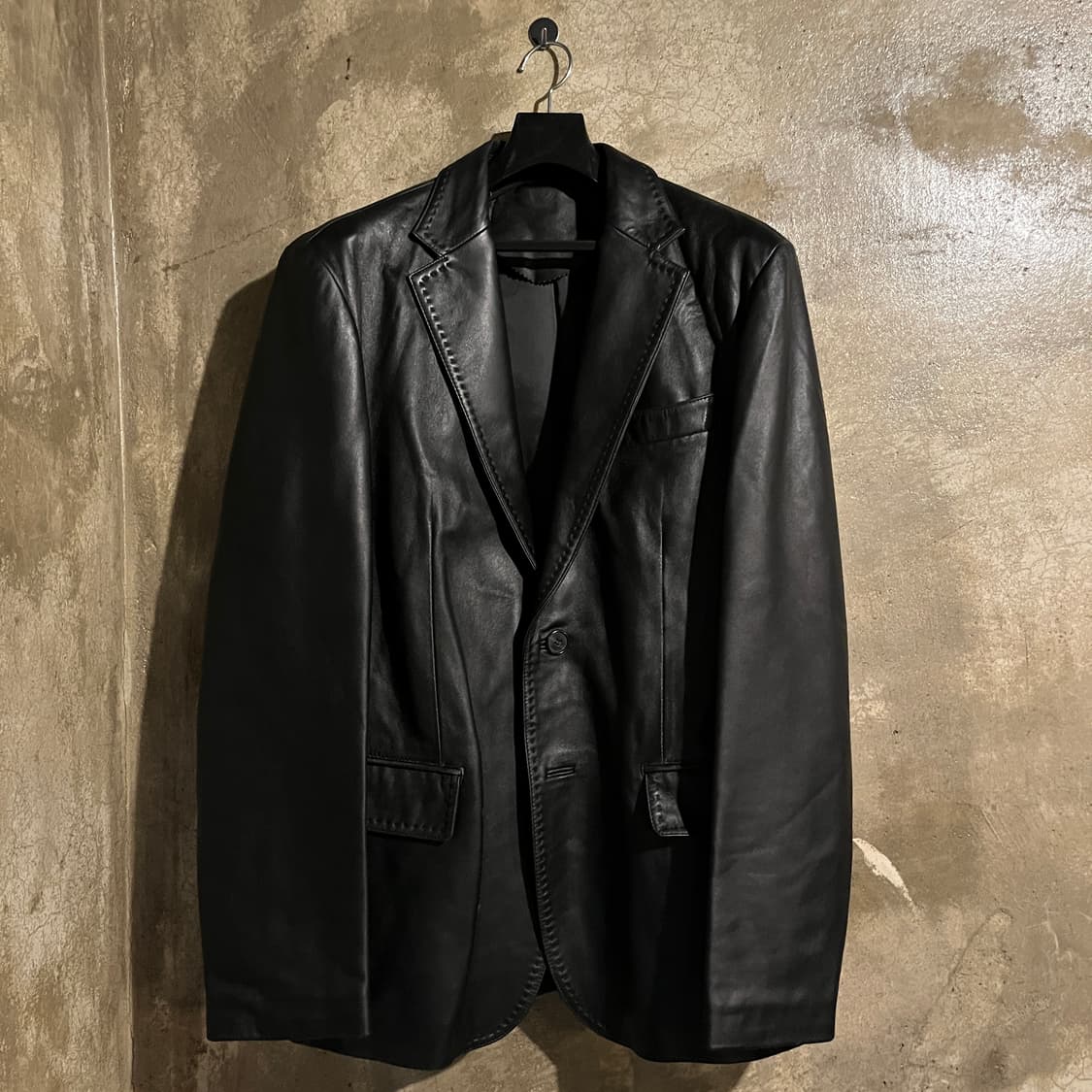 양가죽 블레이저 자켓 상품이미지5