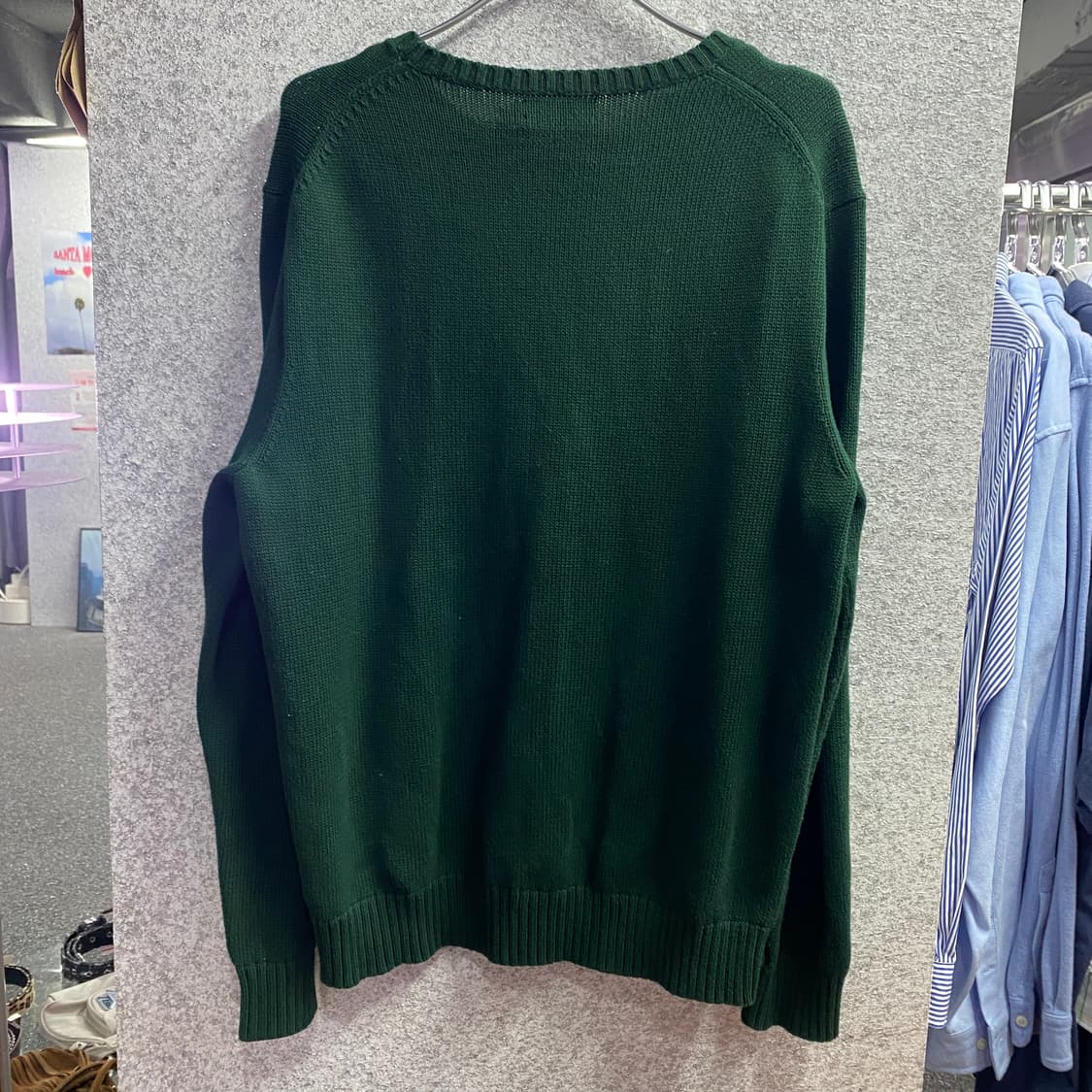 폴로 랄프로렌 레드포니 그린 크루넥 스웨터 니트 B3901 상품이미지5