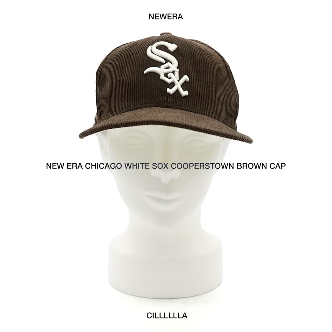 NEW ERA 뉴에라 시카고 화이트삭스 쿠퍼스타운 브라운 모자 상품이미지1