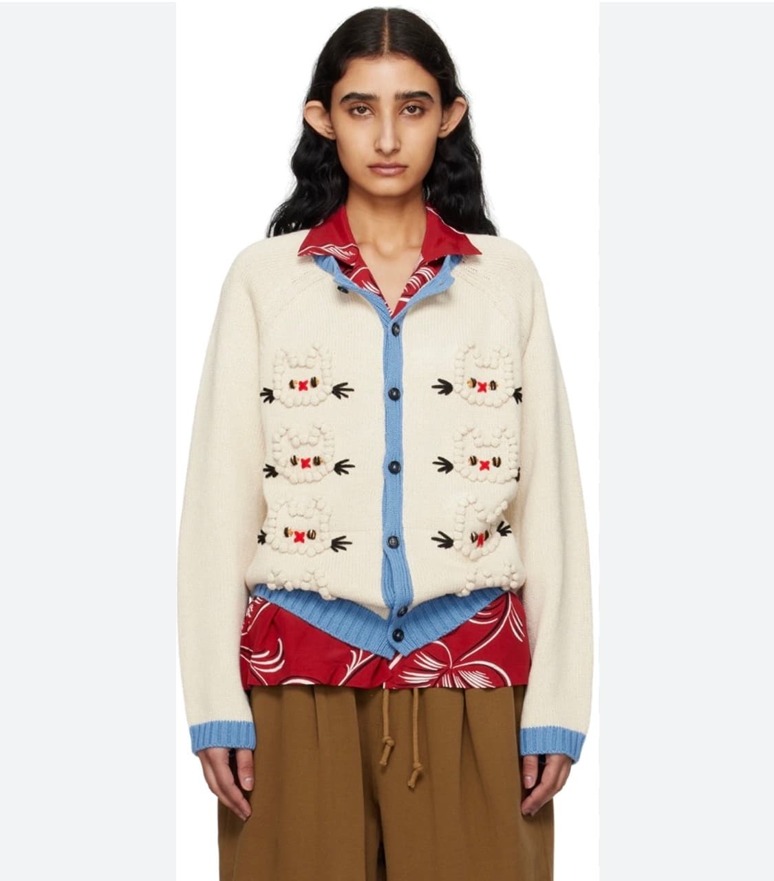 Bode 보디 Calico Cardigan 상품이미지2