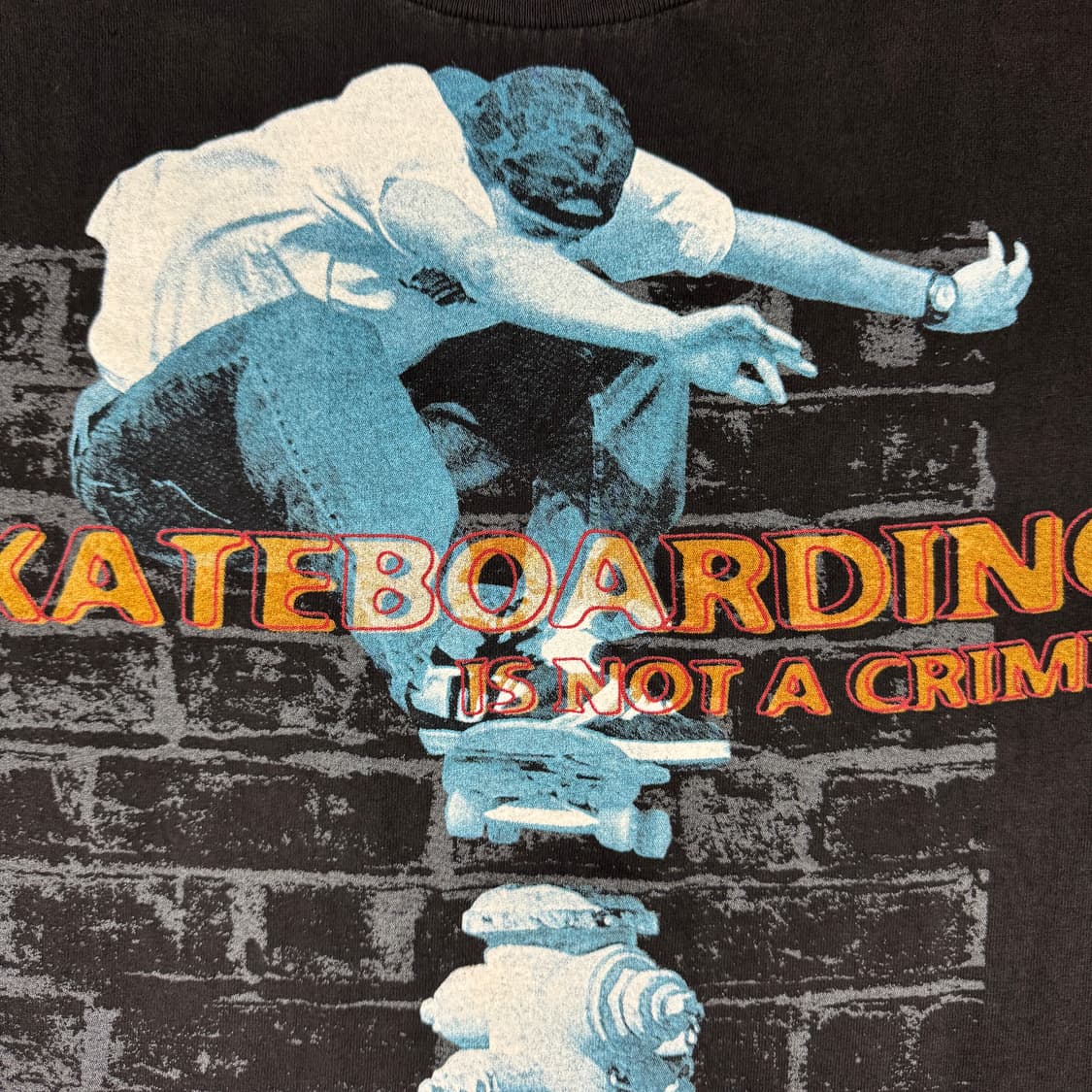 빈티지 90s Skateboarding 스케이트 티셔츠 상품이미지4
