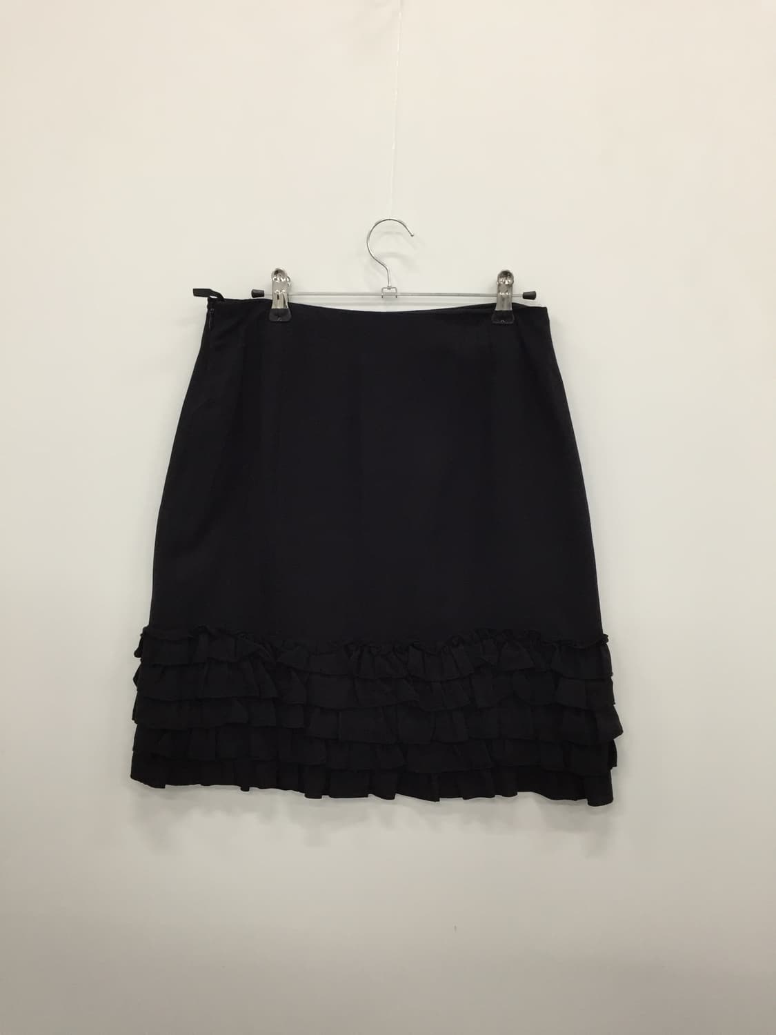 'Atsuro Tayama' Black Ruffle Skirt 상품이미지5