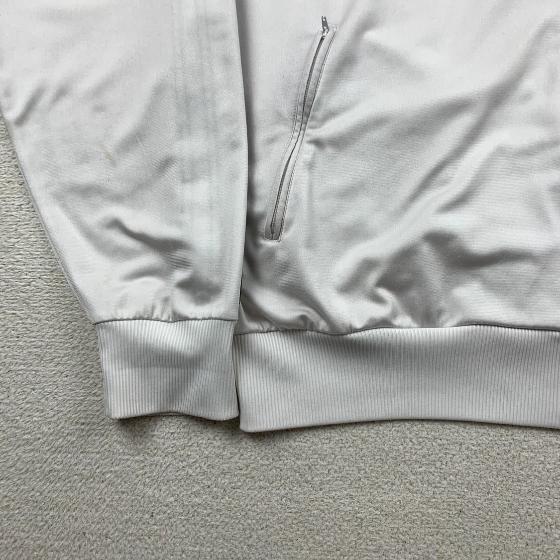 아디다스 구형 파이어버드 트랙탑 져지 화이트 빅사이즈  상품이미지4