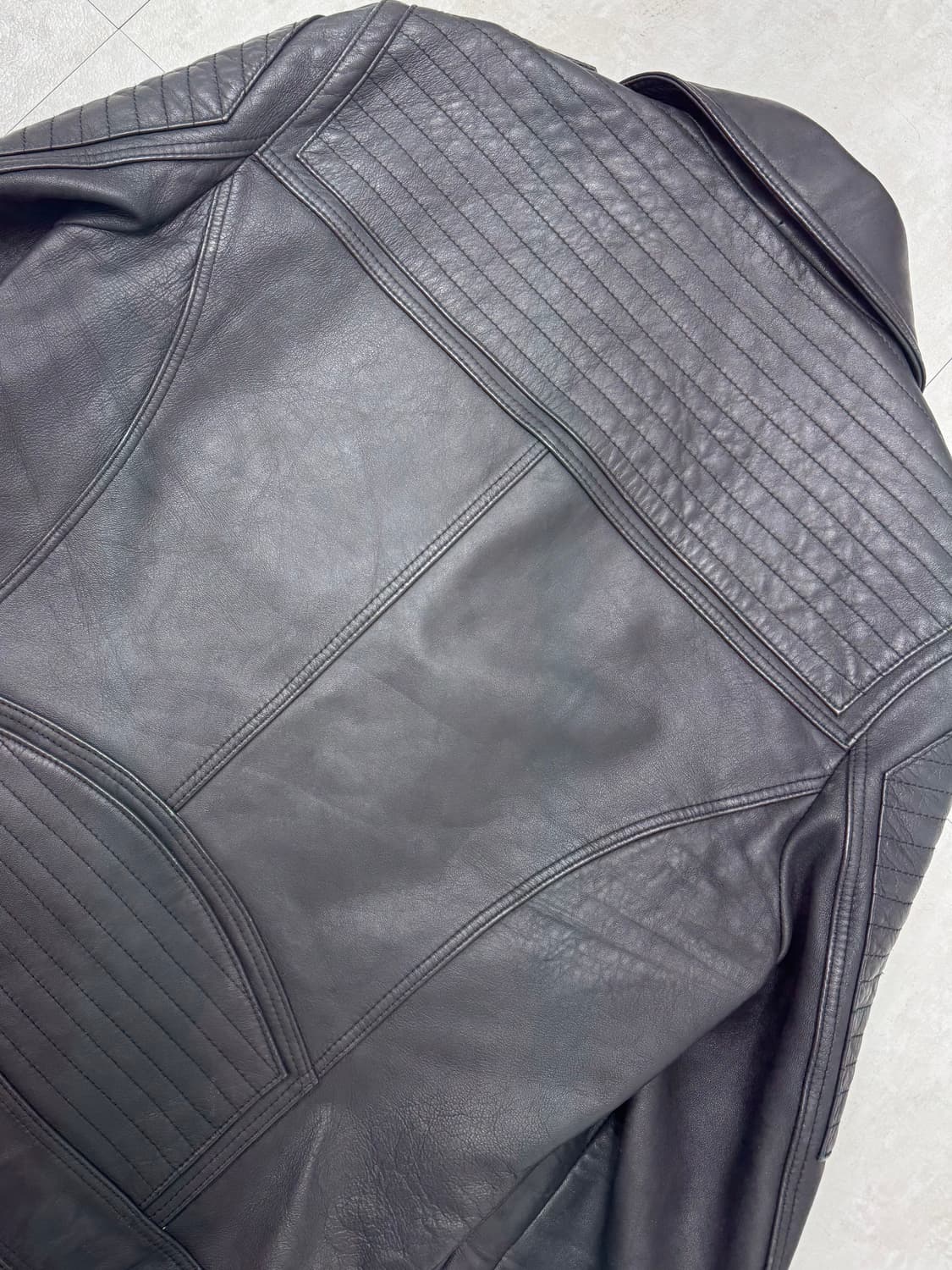 •206 LEATHER 양가죽 라이더 자켓 상품이미지6