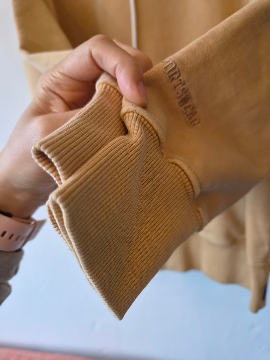 Yale 예일대학 남성 피그먼트후드티셔츠 1사이즈 상품이미지5