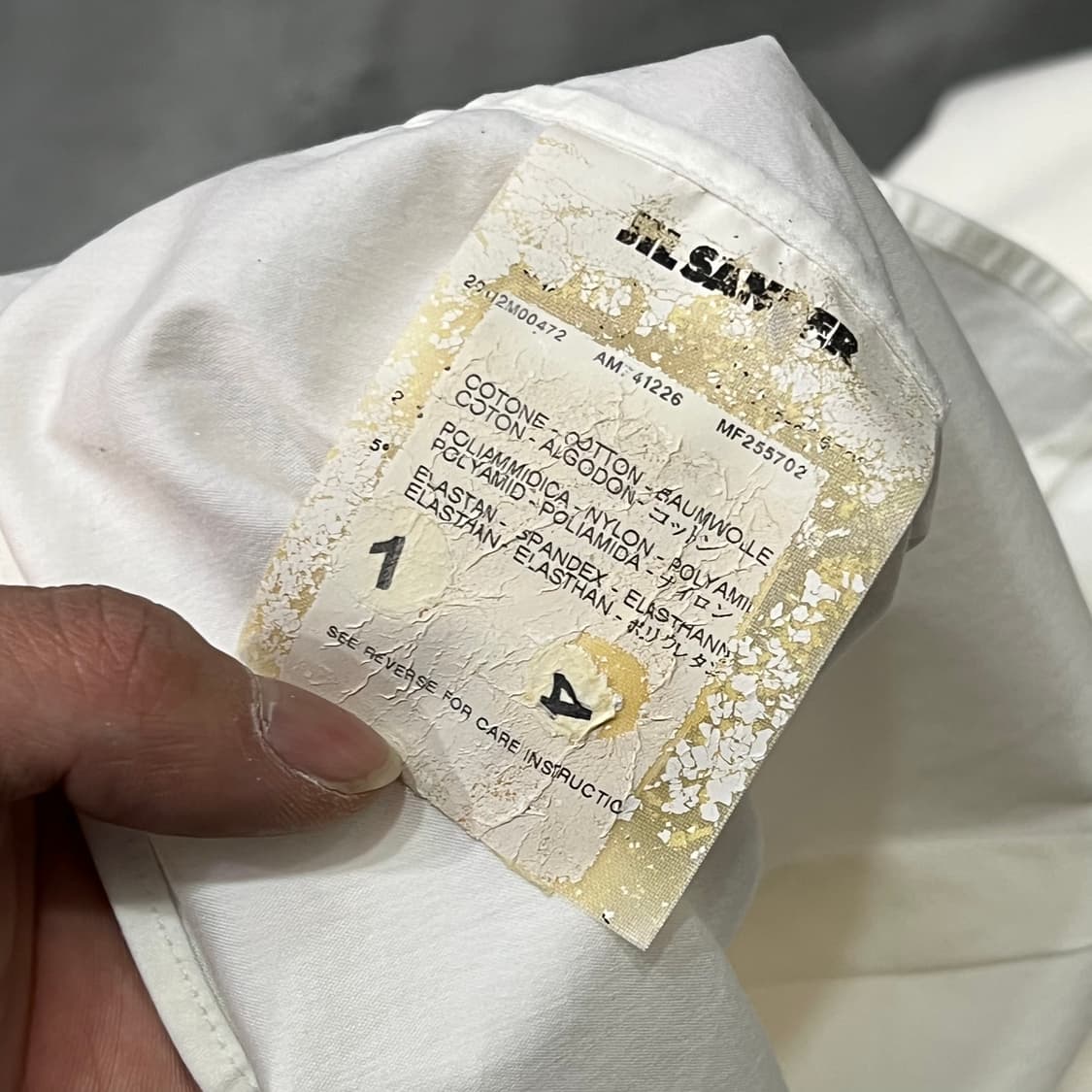  질샌더 화이트 셔츠 y14556 상품이미지6