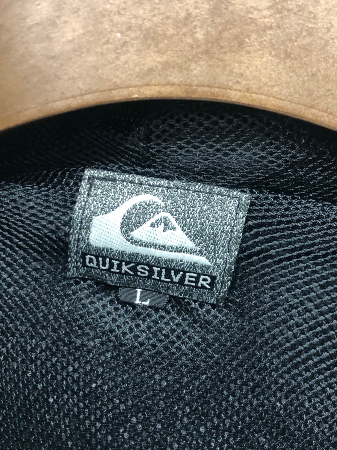 90s 퀵실버 플리스 후드 집업 차콜 상품이미지3