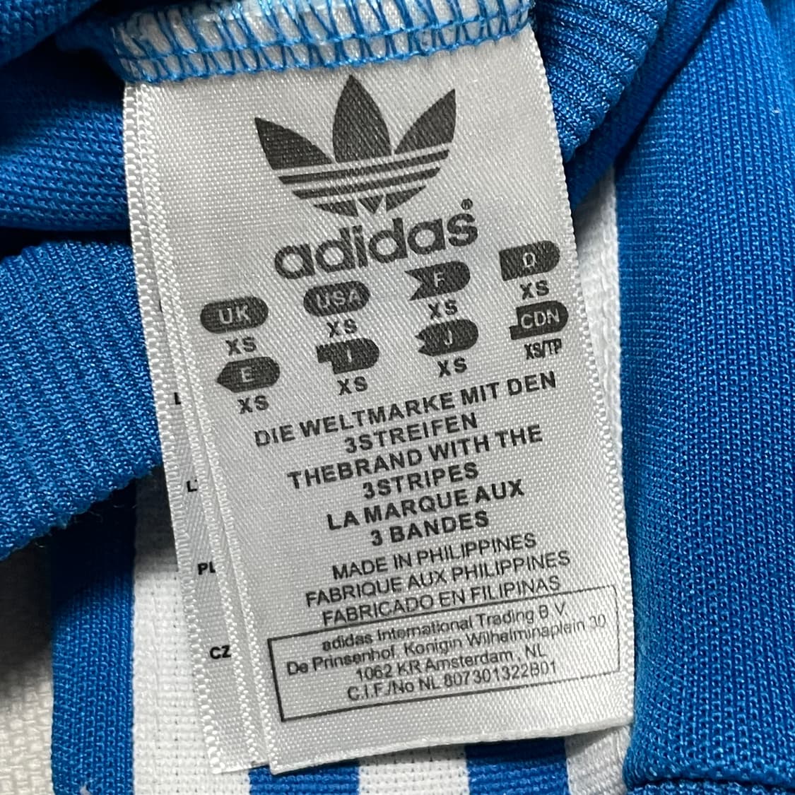 XS 아디다스 트림 디히 빈티지 져지 트랙탑 상품이미지5
