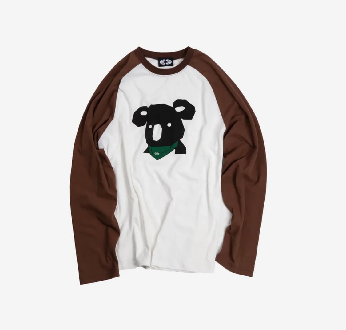 ERTR Koala L/S T-Shirt Ivory 상품이미지1