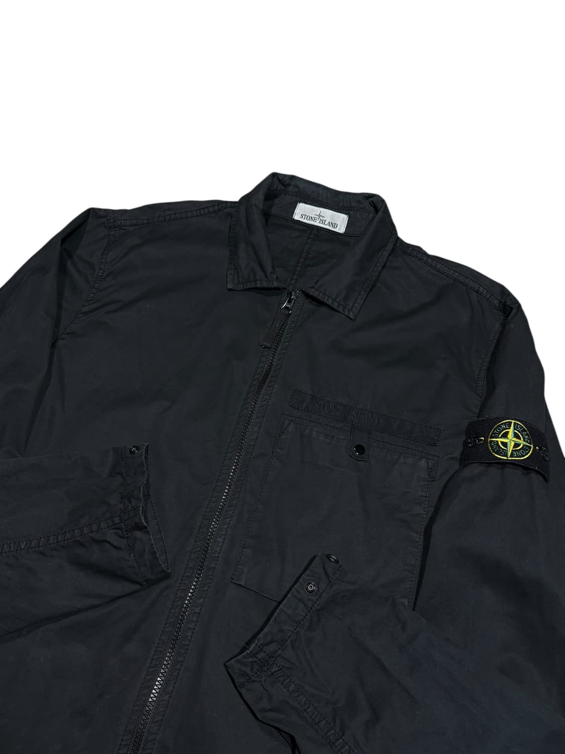 Stone Island 스톤아일랜드 22SS 수피마 코튼 오버셔츠 상품이미지2