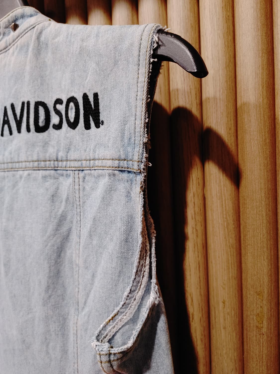 무배) 할리 데이비슨 데님 조끼 자켓 - S 상품이미지9