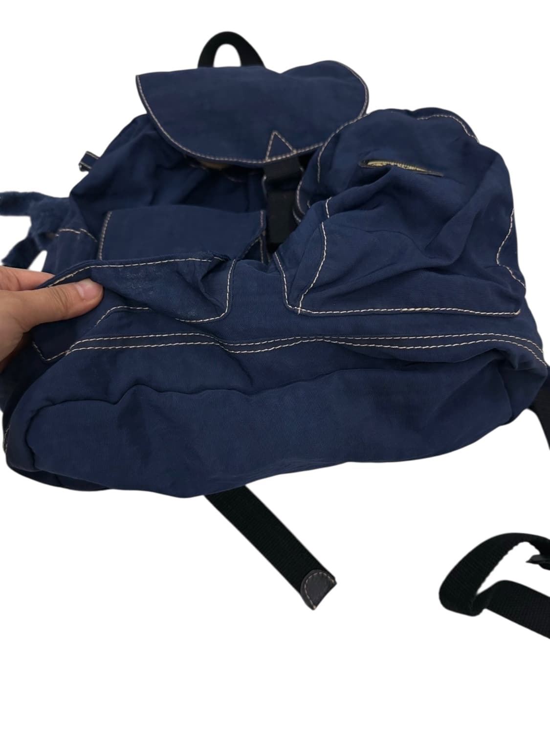 키플링 복조리 백팩 블루 상품이미지5