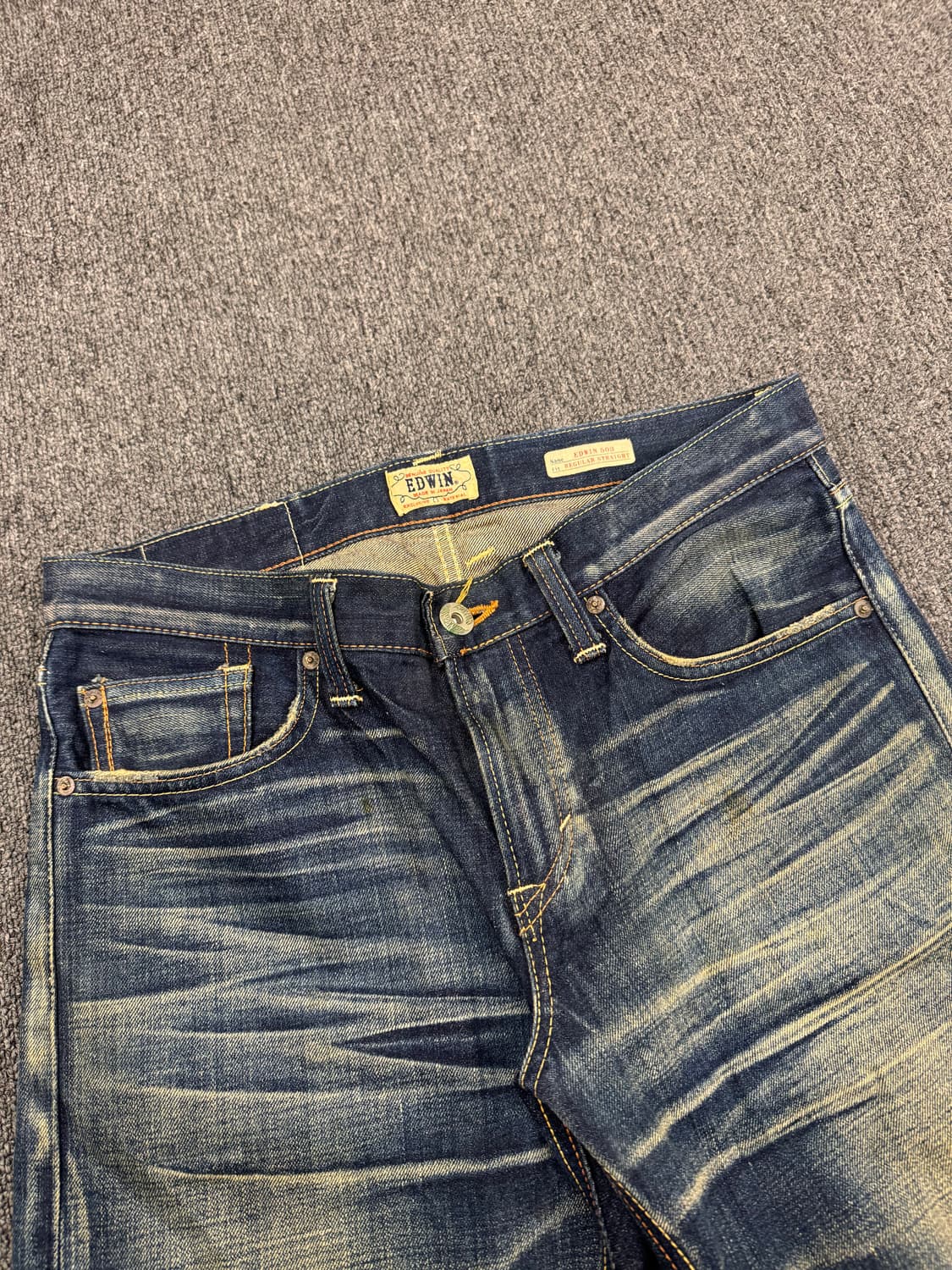 30)에드윈 빈티지 워싱 503 데님팬츠 상품이미지4