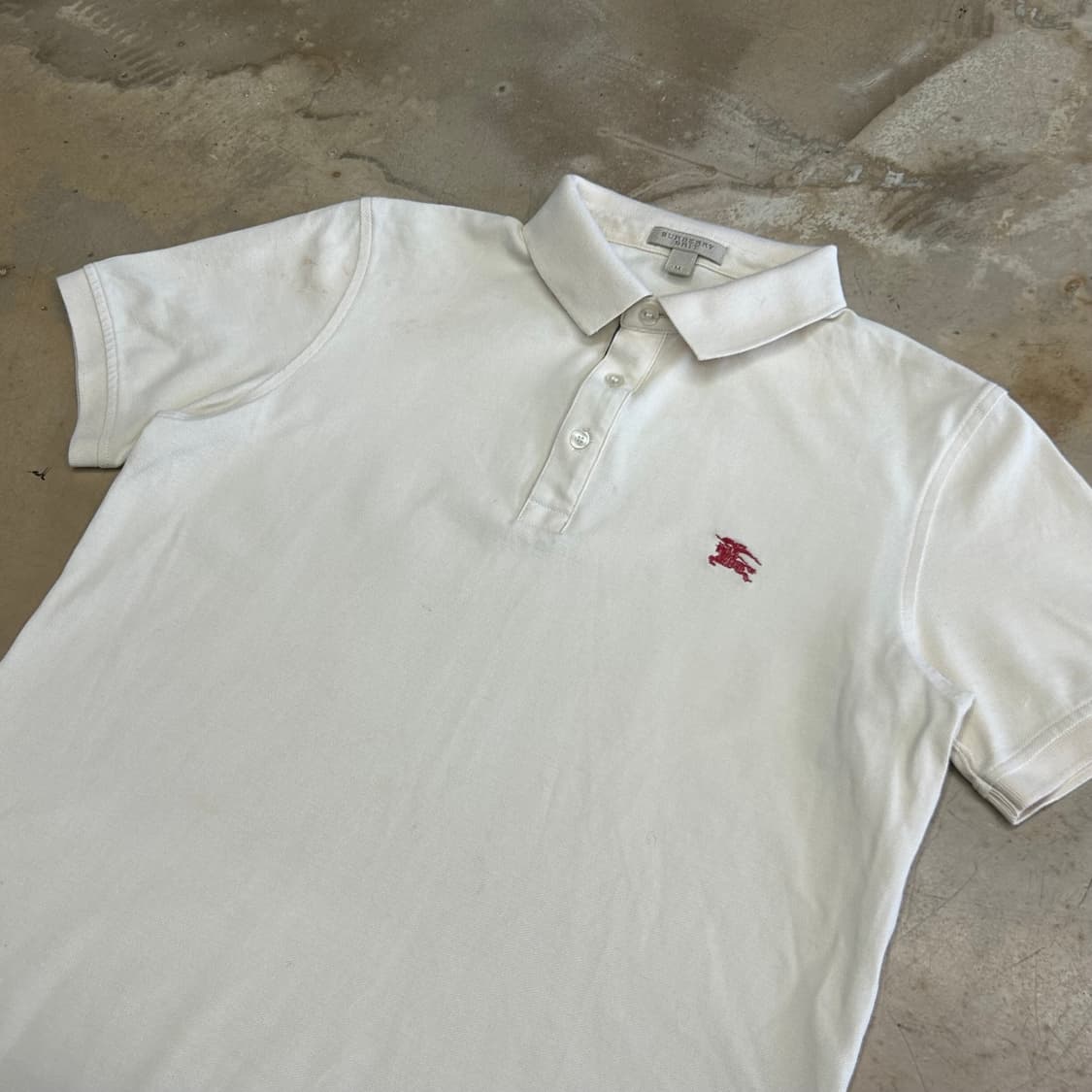 M 버버리 카라 반팔티 상품이미지1