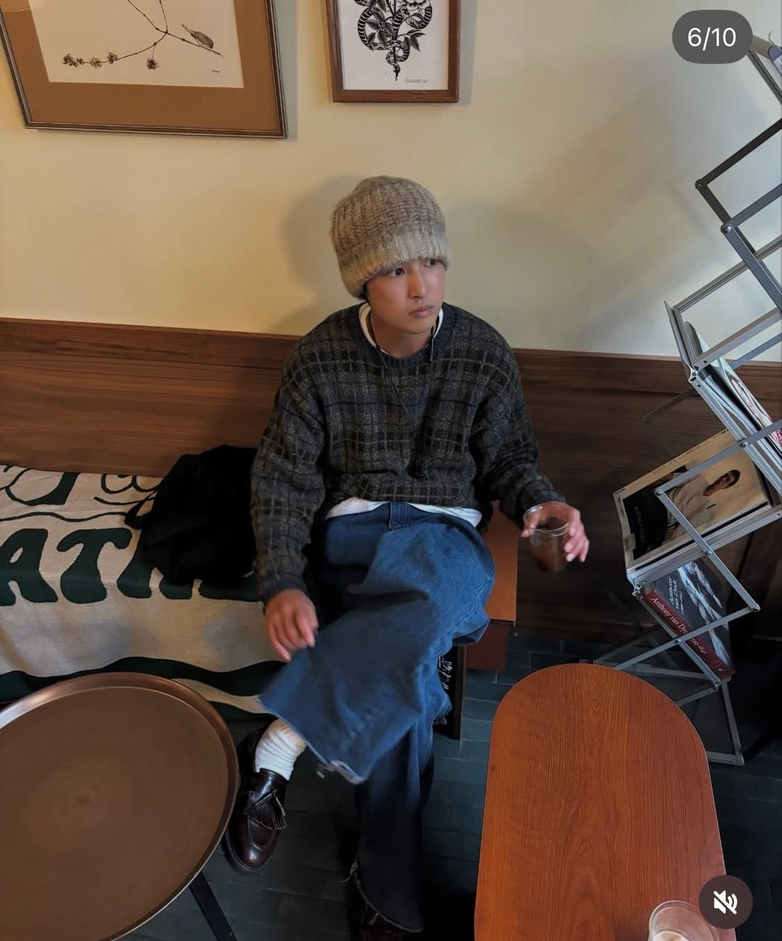 핀터레스트 세인트 존스 베이 그랜파 니트 상품이미지1